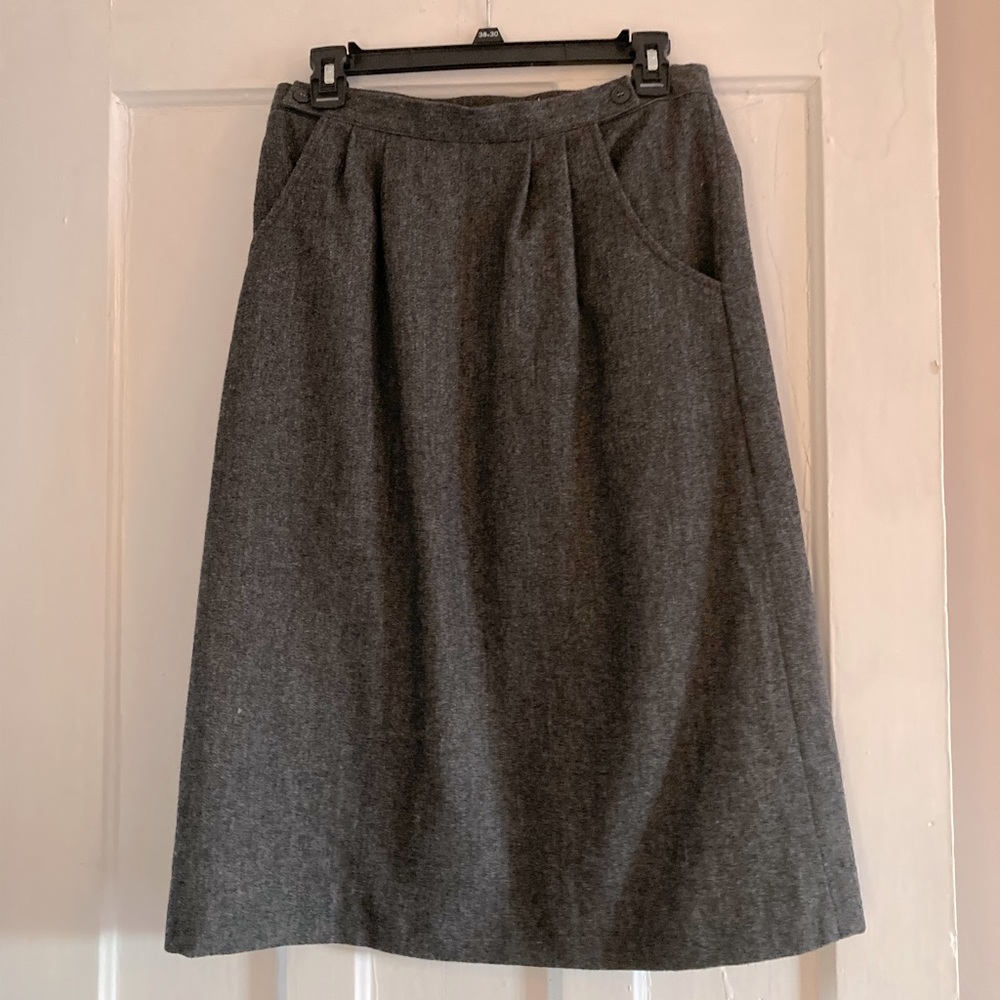 Vintage Career Guild Wool Skirt